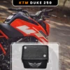GRAND PITSTOP FRONT FLUID RESERVOIR COVER - Black for KTM - DUKE 150, 250