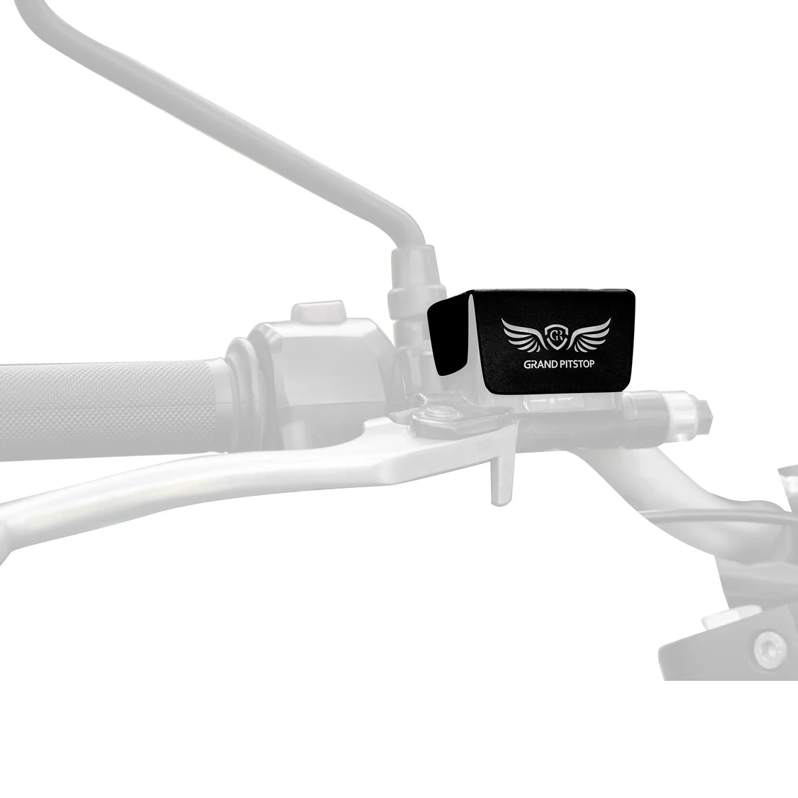 GRAND PITSTOP FRONT FLUID RESERVOIR COVER - Black for KTM - DUKE 150, 250 - Image 3