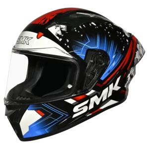 SMK STELLAR SPORT FLARE GL215 GLOSSY FULL FACE HELMET