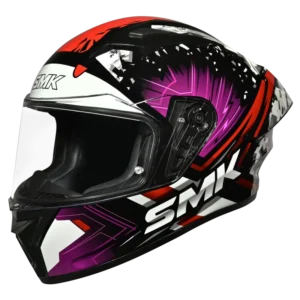 SMK STELLAR SPORT FLARE GL219 GLOSSY FULL FACE HELMET