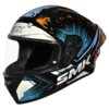 SMK STELLAR SPORT FLARE GL275 GLOSSY FULL FACE HELMET