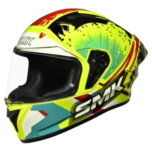 SMK STELLAR SPORT FLARE GL423 GLOSSY FULL FACE HELMET