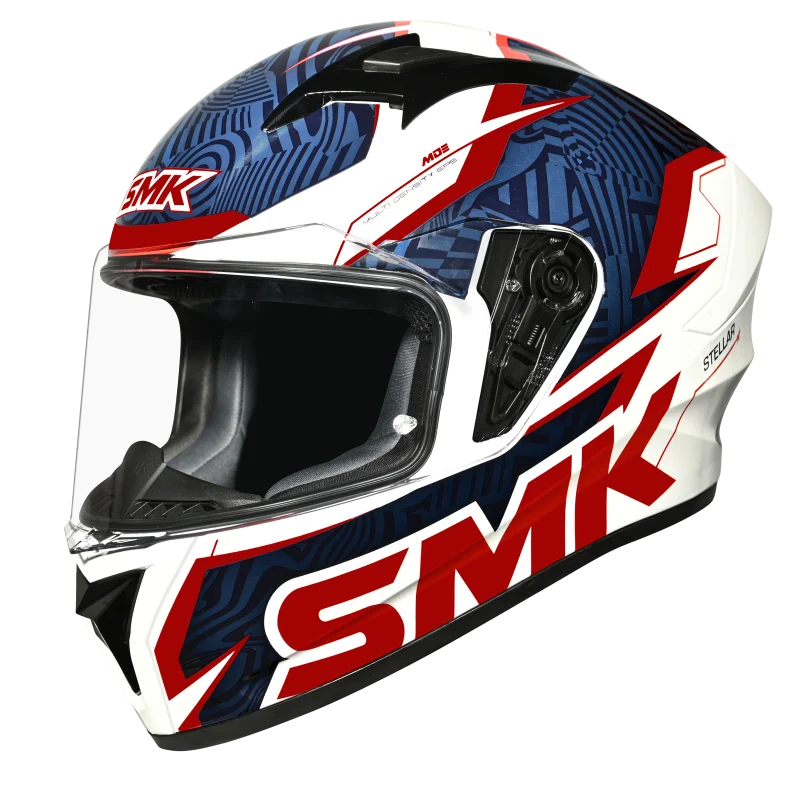 SMK STELLAR FURY GL153 GLOSSY FULL FACE HELMET