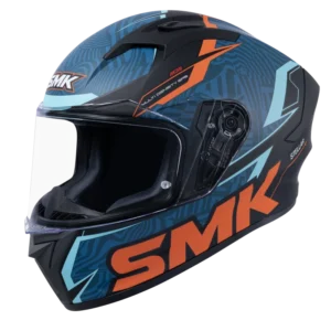 SMK STELLAR FURY MA257 MATT FULL FACE HELMET