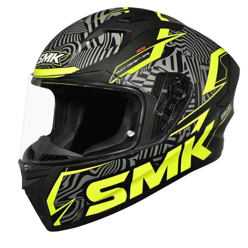 SMK STELLAR FURY MA264 MATT FULL FACE HELMET