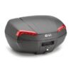 GIVI Riviera – 46 LTR Monolock Top-Case Black With Red Reflectors – E46N