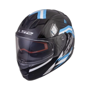 LS2 FF320 STREAM EVO REFLEX MATT BLACK BLUE