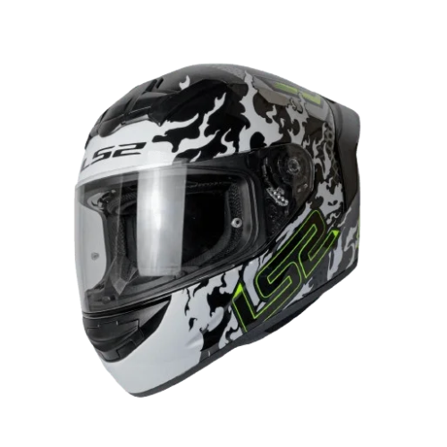 LS2 FF352 ROOKIE ANTARS BLACK WHITE