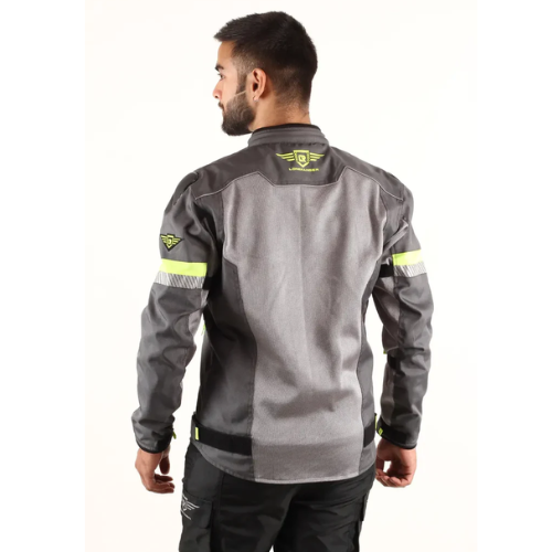 Lone Ranger Addon Pro Jacket (Grey/Neon green) - Image 2