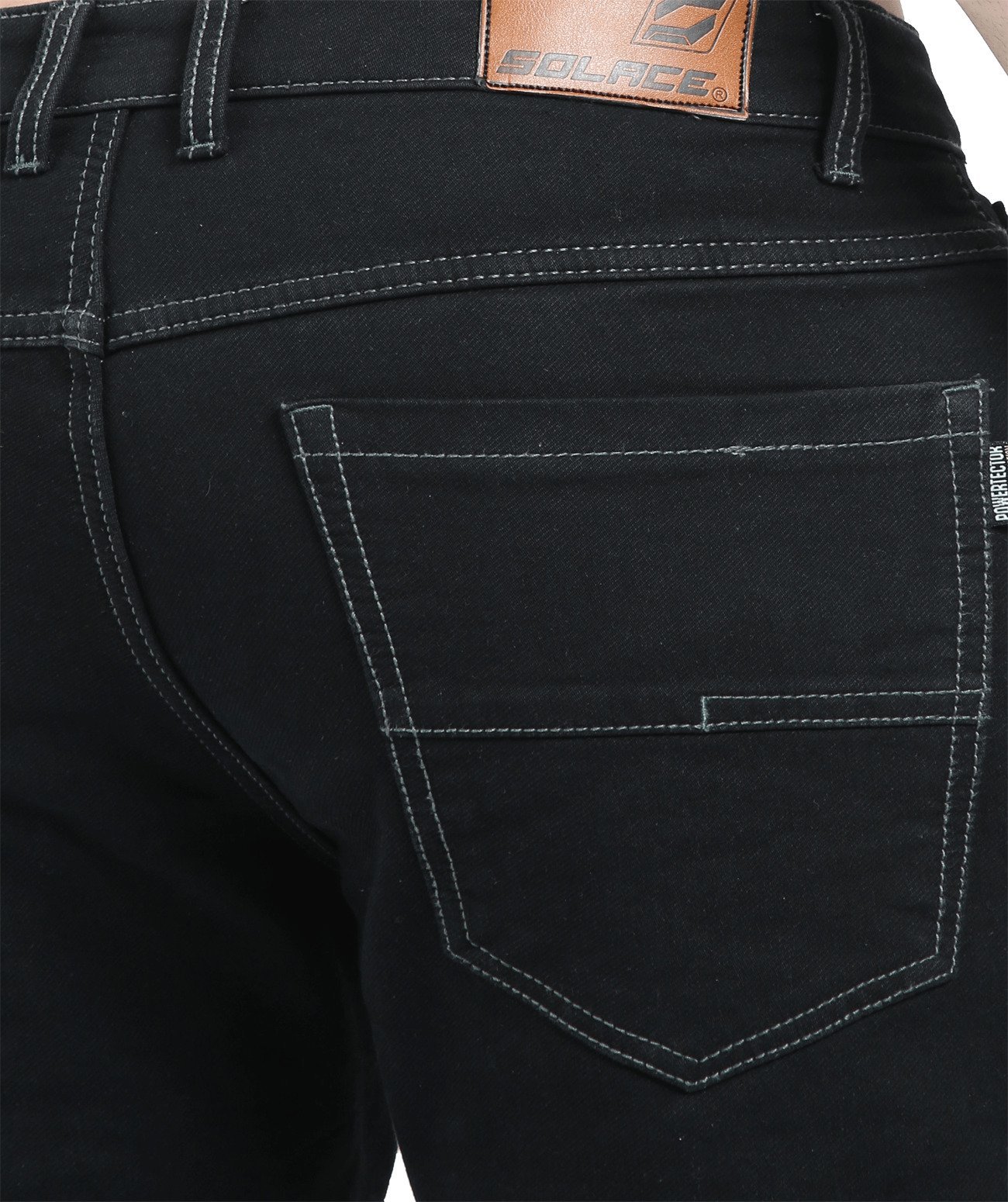 SOLACE GRAVEL Motorcycle Kevlar Denim(Black) - Image 4