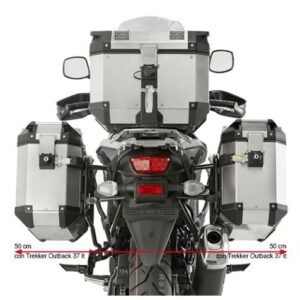 GivI Side Racks for Trekker Outback Suzuki Vstrom 650 – PL3112CAM