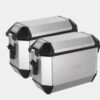 Givi Pair of Monokey Trekker Alaska Side Cases Silver – ALA36APACK2