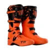 TIGER TR T2 Motocross Off Road Boots Orange Black for Men – Protective Riding Footwear