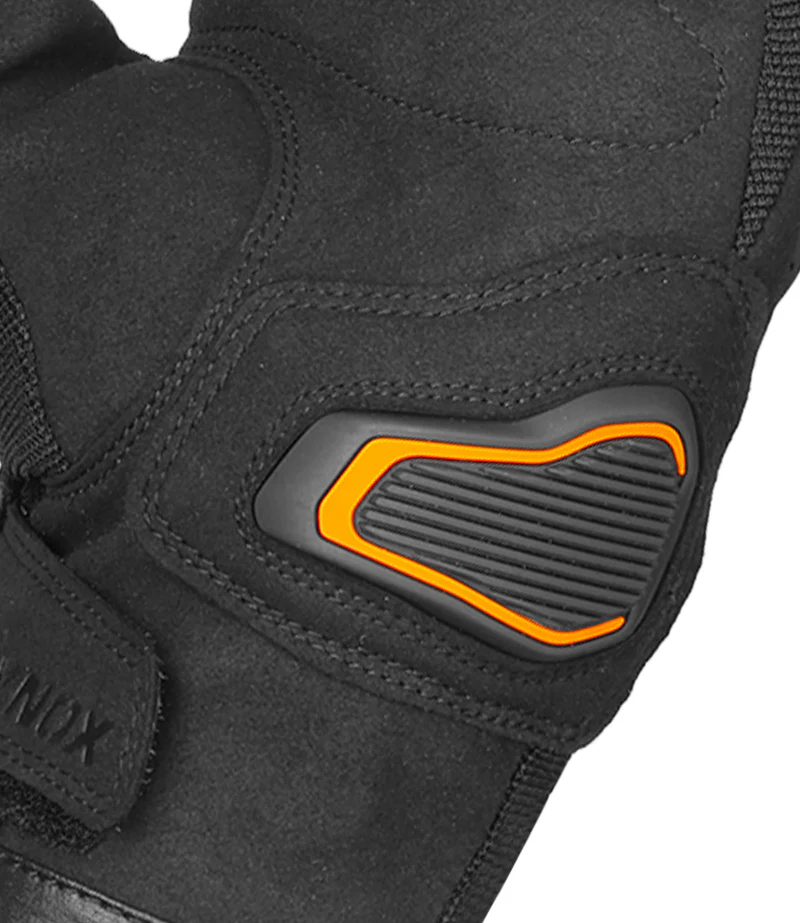 Rynox Helium GT 2 Gloves (Black Orange) - Image 4