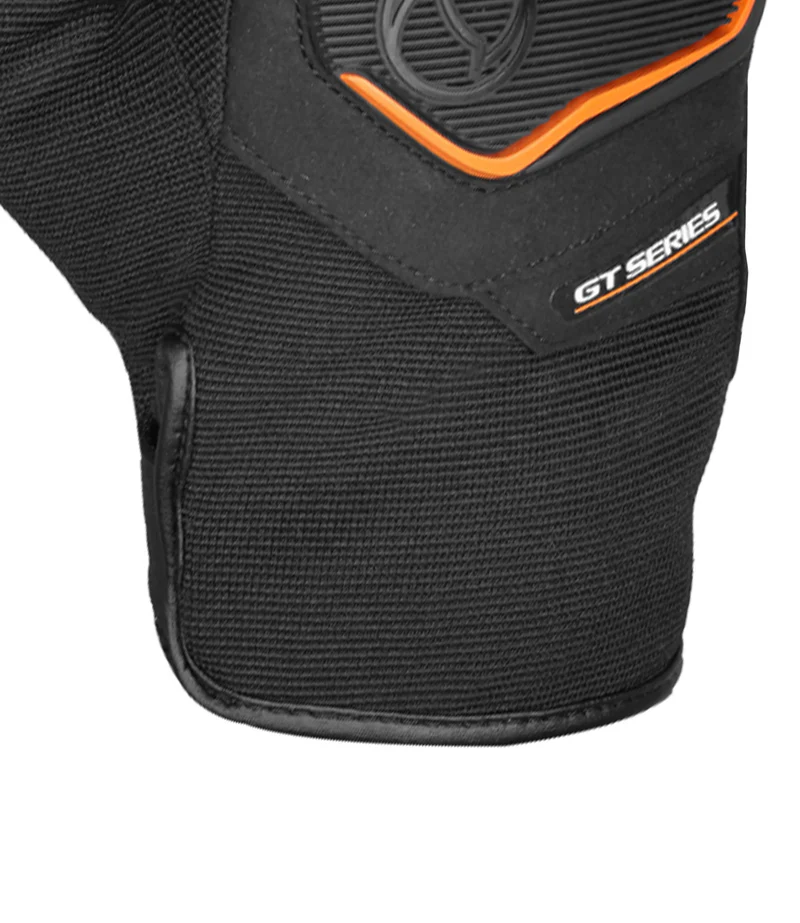 Rynox Helium GT 2 Gloves (Black Orange) - Image 3