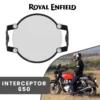 GRANDPITSTOP HEADLIGHT GUARD - Black for Royal Enfield - INTERCEPTOR