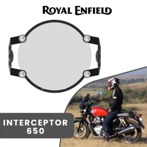 GRANDPITSTOP HEADLIGHT GUARD - Black for Royal Enfield - INTERCEPTOR
