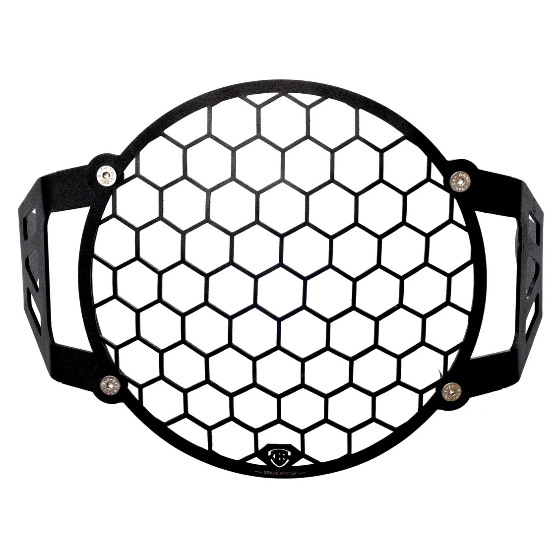 GRAND PITSTOP HEADLIGHT GRILL - Black for Royal Enfield - SCRAM 411 - Image 4