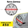 GRAND PITSTOP Headlight Grill for Royal Enfield Himalayan 450 - Black