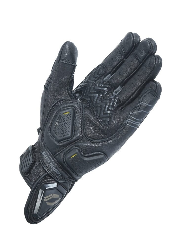 SOLACE Hobo Semi-Gauntlet Gloves (Black) - Image 2