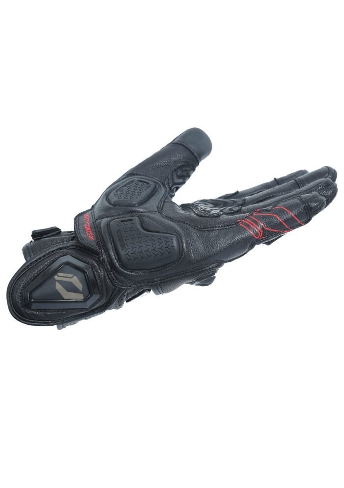 SOLACE Hobo Semi-Gauntlet Gloves (B.Red) - Image 3