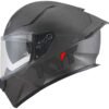 KYT R2R Pro Plain Gun Metal Matt Helmet