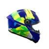 MT Hummer  Monti Gloss Blue Neon Yellow C17 Helmet
