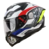 IGNYTE IGN-4 MAC Glossy Black White Helmet