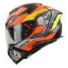 IGNYTE IGN-4 MAC Mat Black Orange Helmet