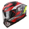 IGNYTE IGN-4 MAC Mat Black Red Helmet