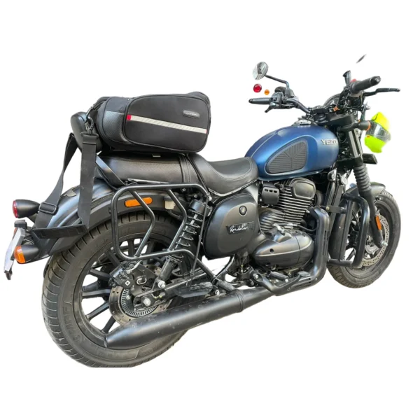 Premium Saddle Stay with Waxed Canvas Bags