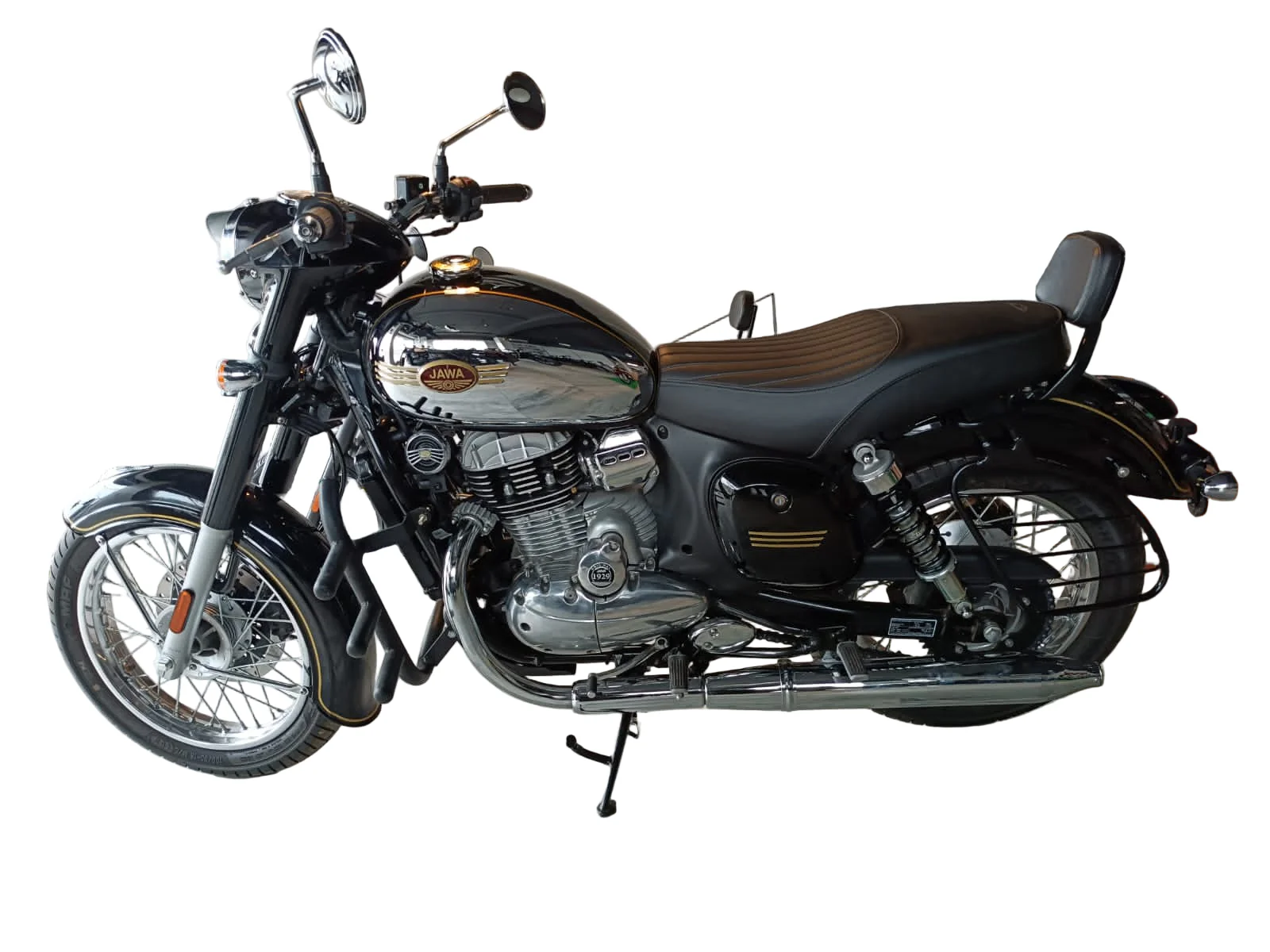 OE Type Backrest For Yezdi Roadster and Jawa Classic 350 2024 model - Image 3