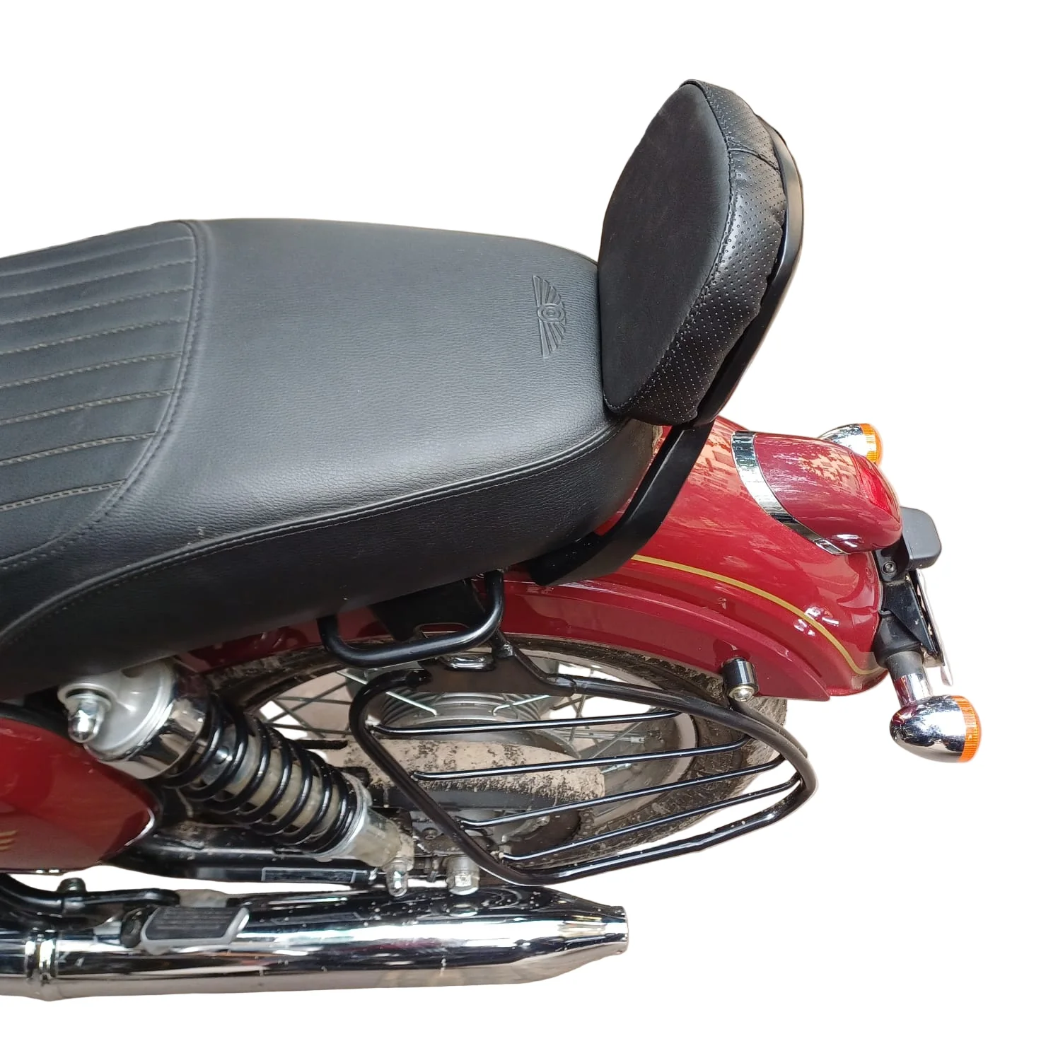 OE Type Backrest For Yezdi Roadster and Jawa Classic 350 2024 model - Image 6