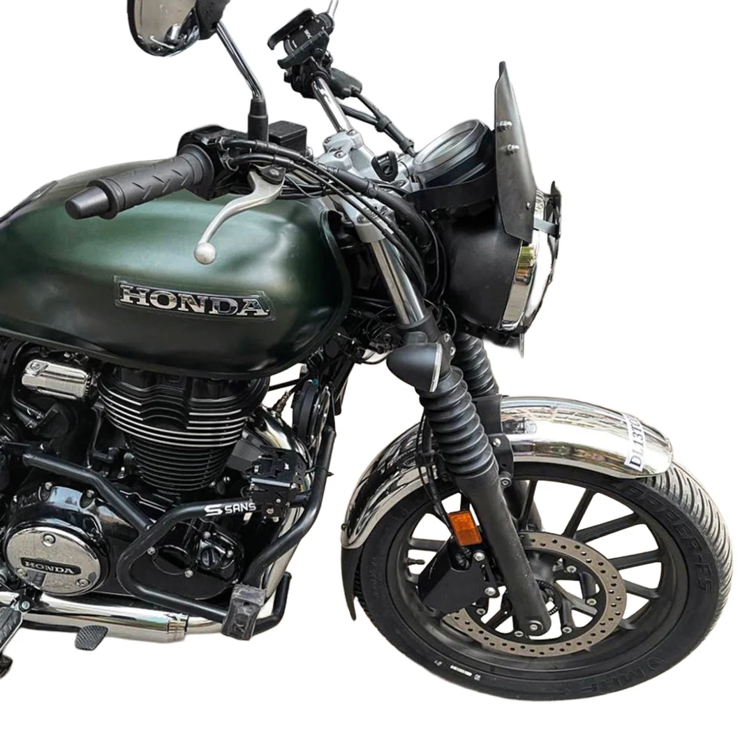 Tripod Crash Guard with Delrin (Flat) Sliders for Yezdi Scrambler & Jawa 42 Bobber T2 - Image 5