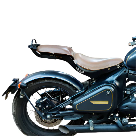 Grab Rail Backrest for Jawa Perak & Jawa 42 Bobber | Trendy Design | Enhanced Comfort - Image 2