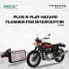 SIMTAC Plug & Play Hazard Module [V4.0] for RE Interceptor (BS4/BS6) Hazard Flasher/Adapter/Module-RE-WS4