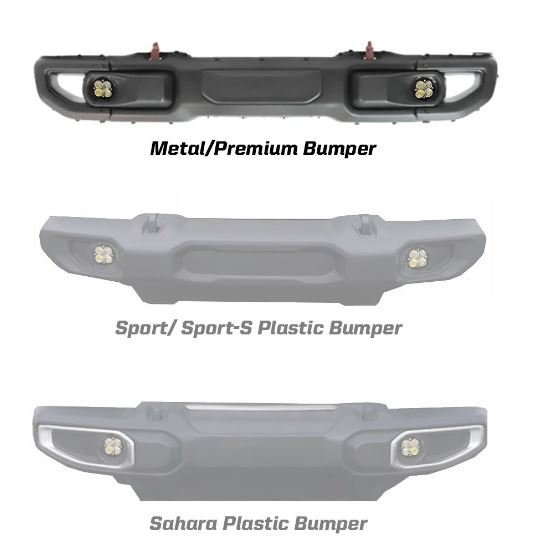 Baja Designs -Jeep Wrangler Light Kit -Squadron-R Pro Pods - Image 2