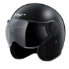 VEGA  JET W/Visor Helmet -Black
