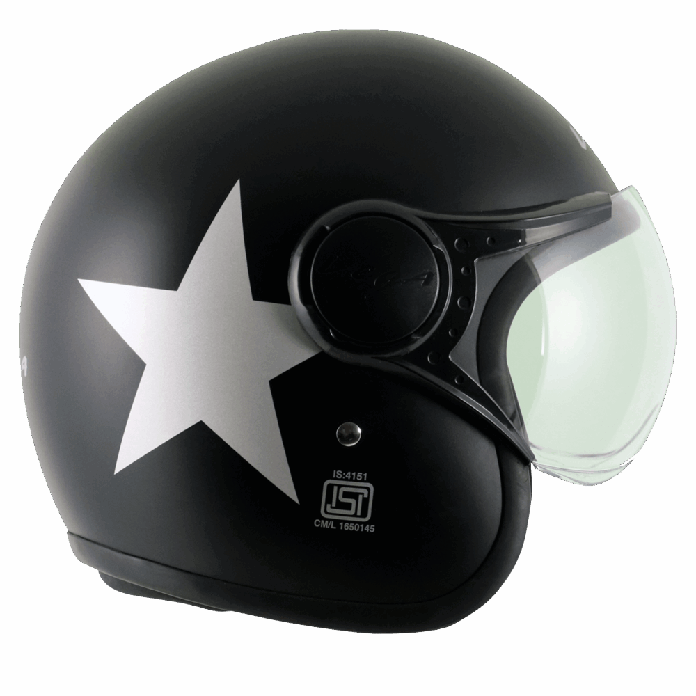 VEGA Jet Star W/Visor Helmet - Image 4