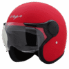 VEGA  JET W/Visor Helmet -Dull-Red
