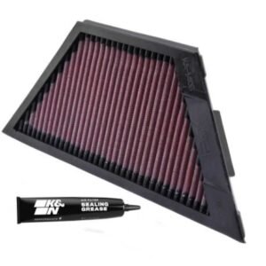 K&N High-flow Original Lifetime Engine Air Filter – Kawasaki 1400GTR/ ZG1400 Concours- KA-1406