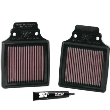 K&N High-flow Original Lifetime Engine Air Filter – Kawasaki ZX12R Ninja (2 Per Box) – KA-1299-1