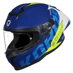KORDA SONIC ZHARK HELMET BLUE YELLOW