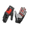 KORDA STUNT SHORT CUFF RIDING GLOVES BLACK RED