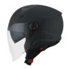 KYT D City Plain Matt Black Helmet