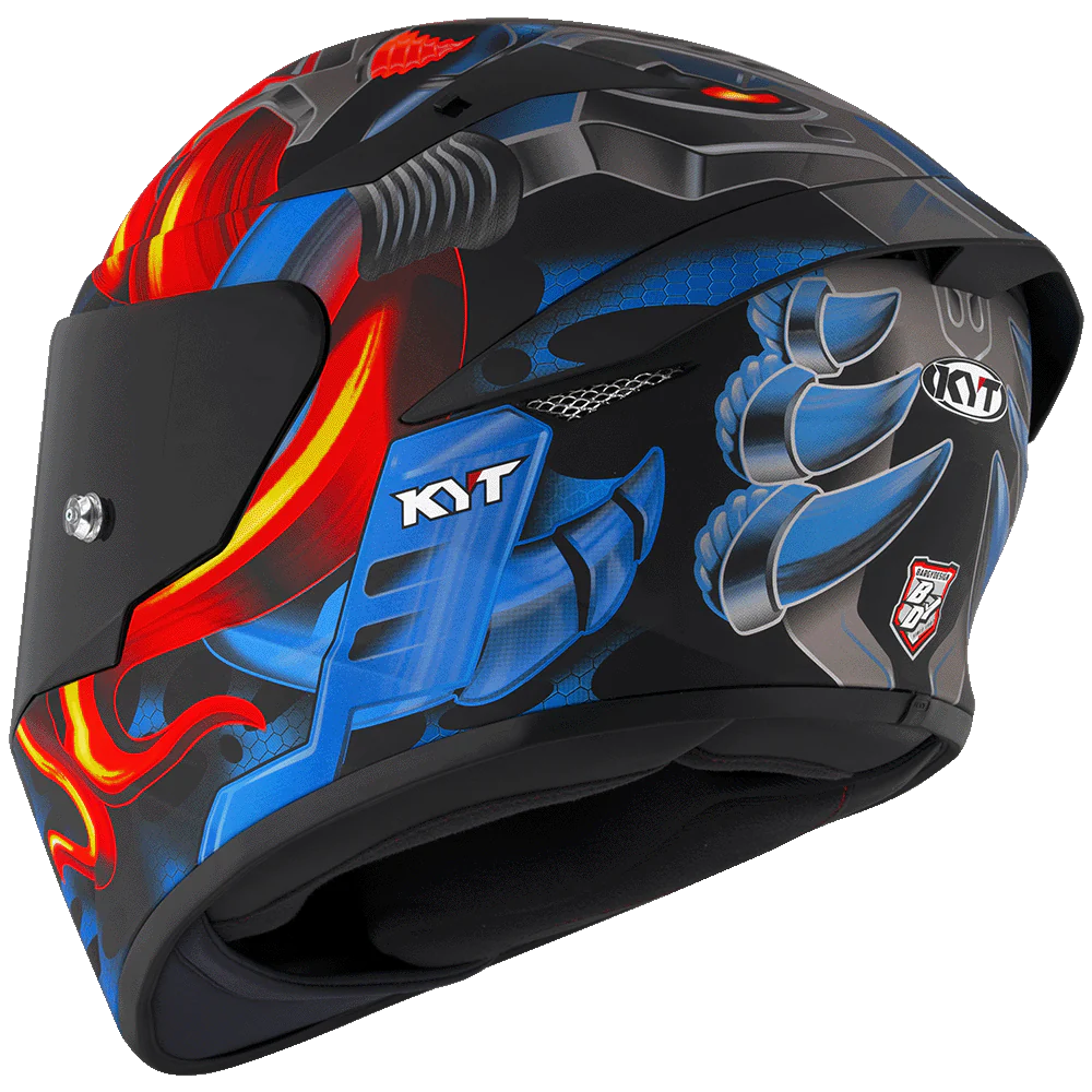 KYT TT Course Magnet Matt Helmet - Image 8