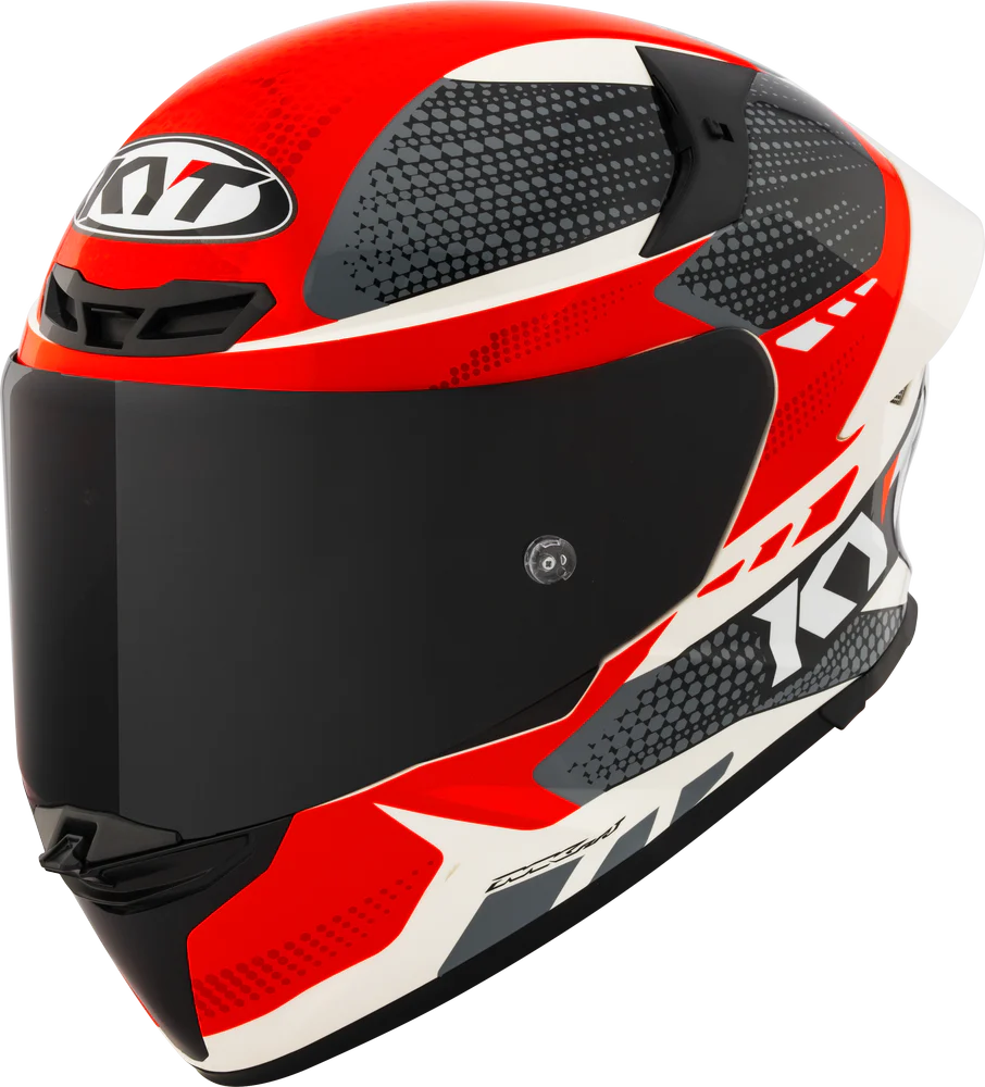 KYT TT Revo Gear Black Red Gloss Helmet - Image 7