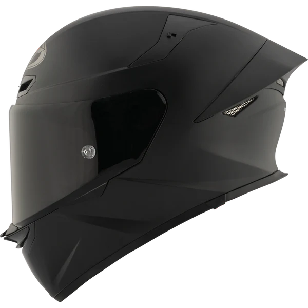 KYT TT Revo Plain Black Matt Helmet - Image 2