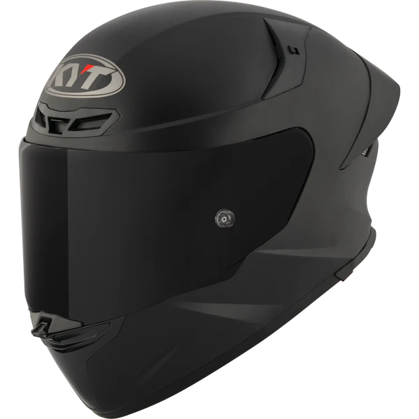 KYT TT Revo Plain Black Matt Helmet
