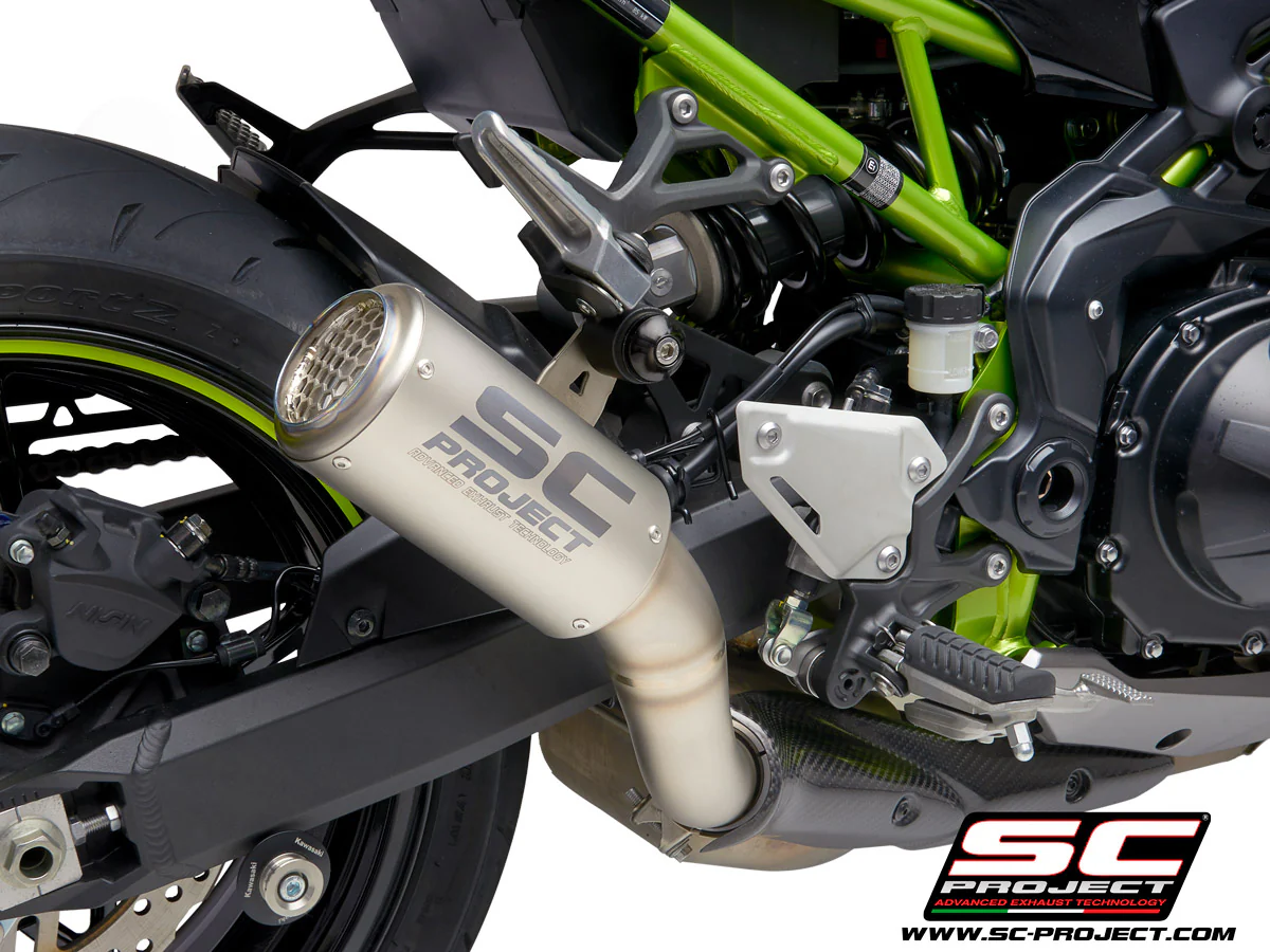 SC Project CR-T Slip-On Exhaust for Kawasaki Z900 2020-2023 - Image 6